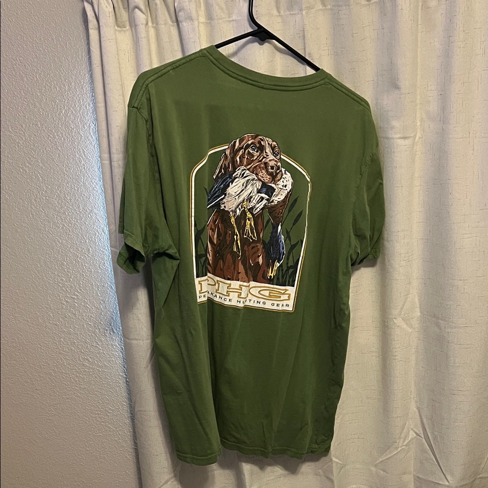Columbia PHG Men's Olive Short Sleeve Tee